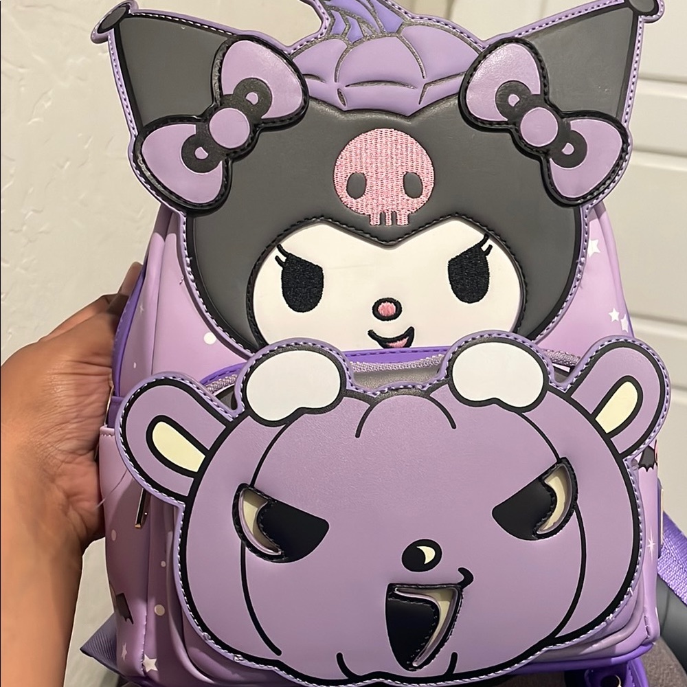 Kuromi Purple Character Backpack